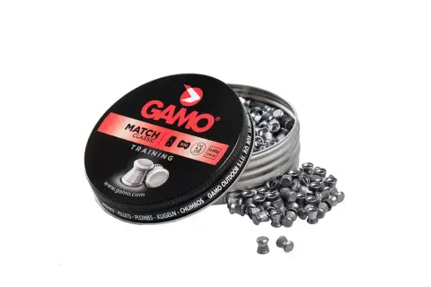 Puszka śrutu Gamo Match Classic Training, kaliber 4,5 mm. Idealny śrut na kaczki, zapewniający celność i moc.